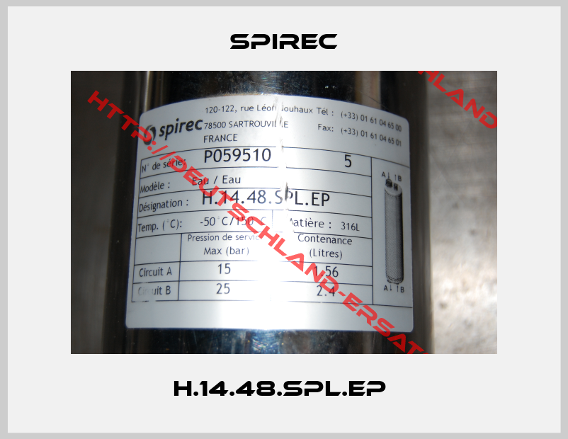 Spirec-H.14.48.SPL.EP 