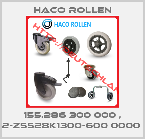 Haco Rollen-155.286 300 000 , 2-Z5528K1300-600 0000 