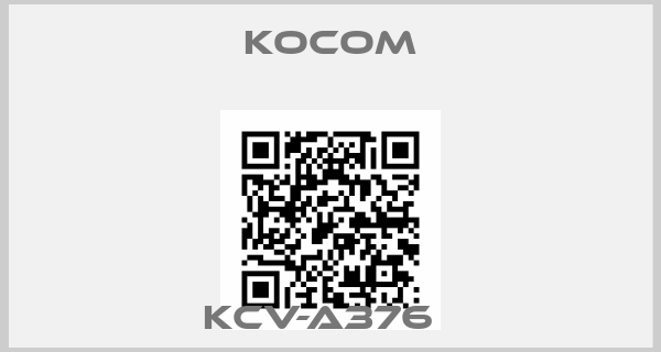 KOCOM-KCV-A376  