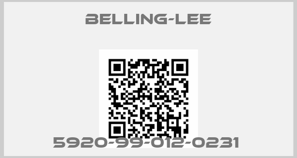 Belling-lee-5920-99-012-0231 