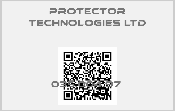 Protector Technologies Ltd-035.004.97 