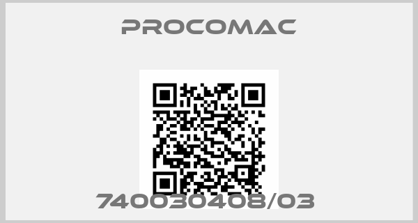 Procomac-740030408/03 