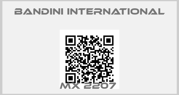 Bandini International-MX 2207 