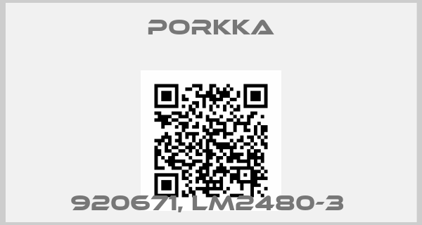 Porkka-920671, LM2480-3 