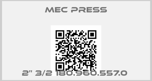 MEC PRESS-2" 3/2 180.960.557.0 