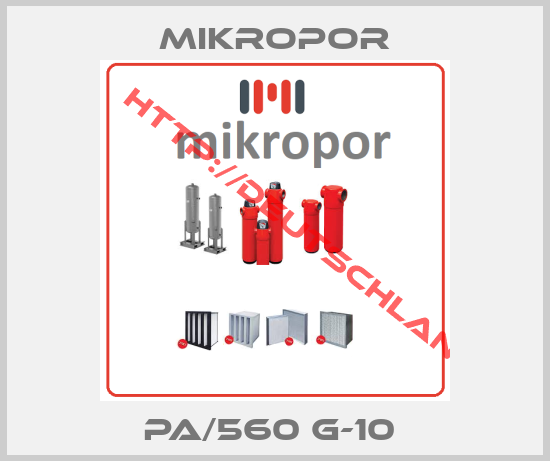 Mikropor-PA/560 G-10 