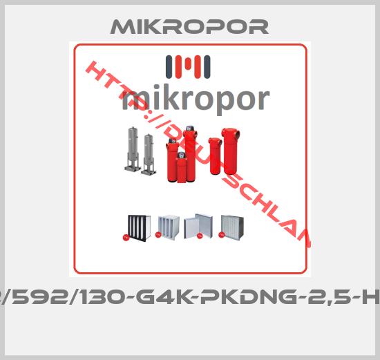 Mikropor-MCH-592/592/130-G4K-PKDNG-2,5-H25-NT-C2 