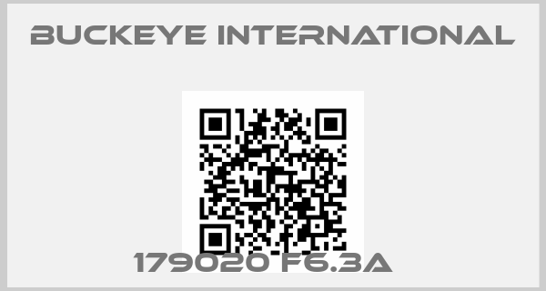 Buckeye international-179020 F6.3A  