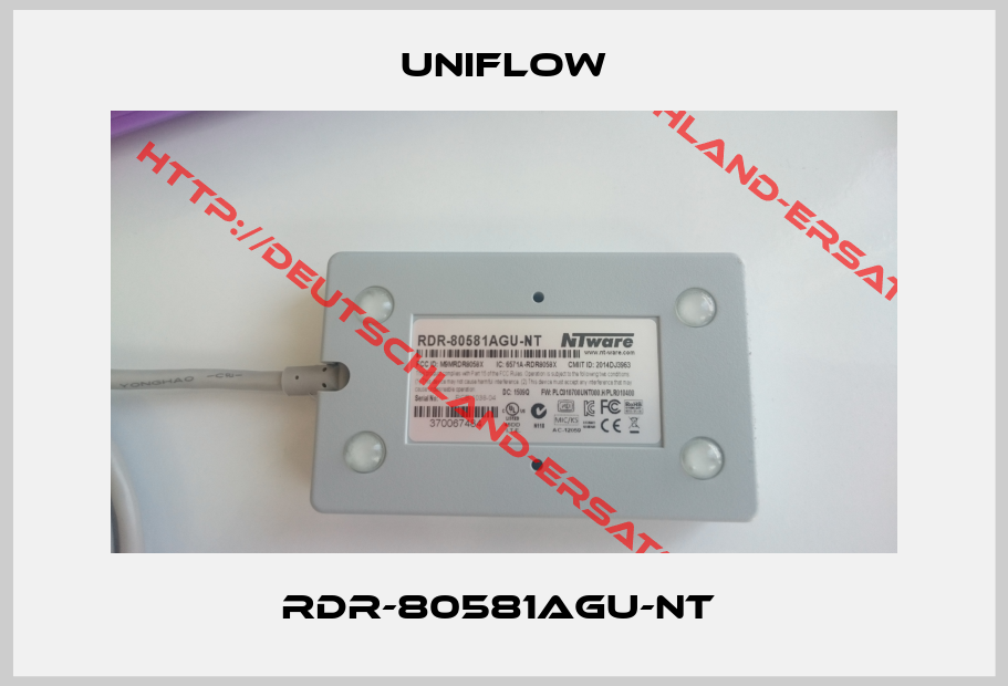 UNIFLOW-RDR-80581AGU-NT 