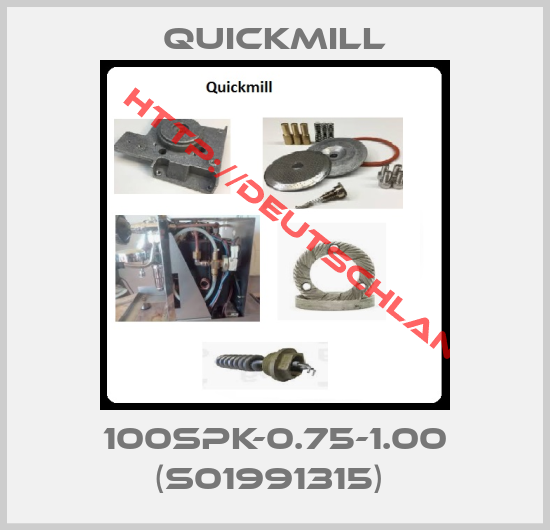 Quickmill-100SPK-0.75-1.00 (S01991315) 