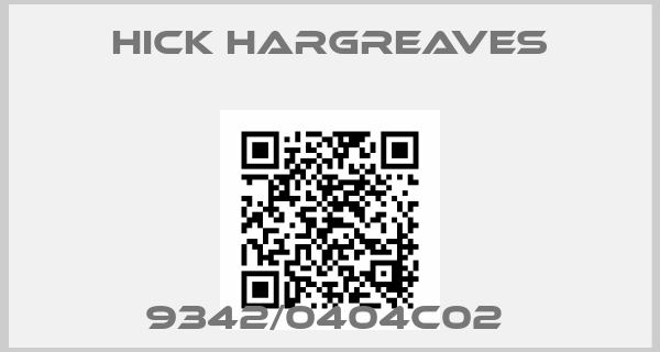 HICK HARGREAVES-9342/0404C02 