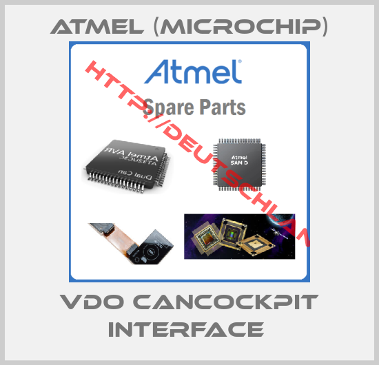 Atmel (Microchip)-VDO CANcockpit Interface 