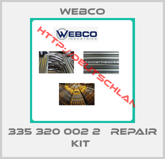 Webco-335 320 002 2   Repair Kit 