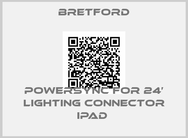 Bretford-PowerSync For 24’ Lighting Connector IPad 