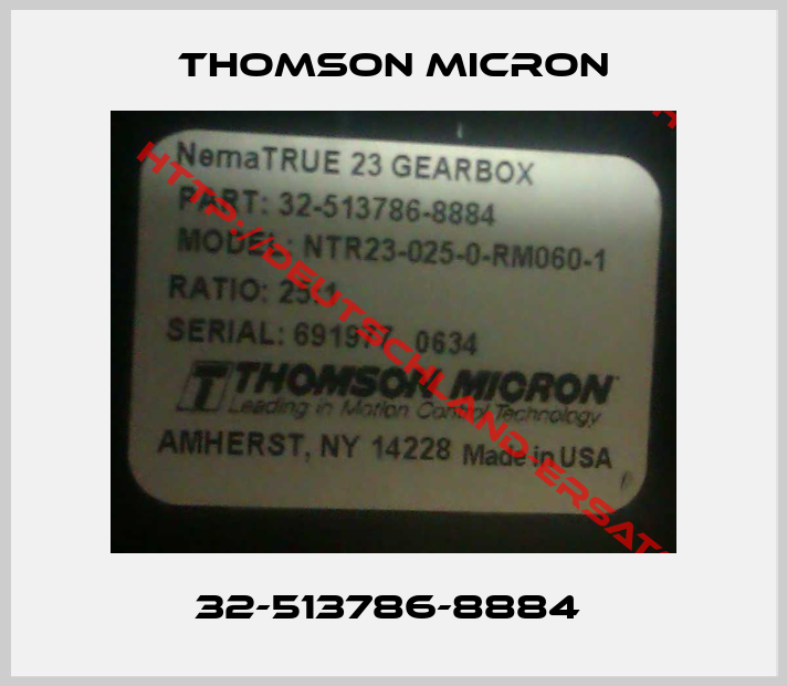 Thomson Micron-32-513786-8884 