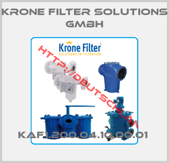 Krone Filter Solutions GmbH-KAF1.200.04.10.00.01 