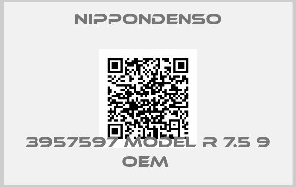 NIPPONDENSO-3957597 model r 7.5 9 oem 