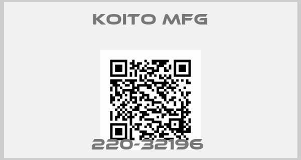 Koito Mfg-220-32196 