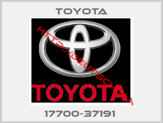 Toyota-17700-37191 