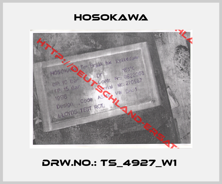 Hosokawa-drw.no.: TS_4927_w1 