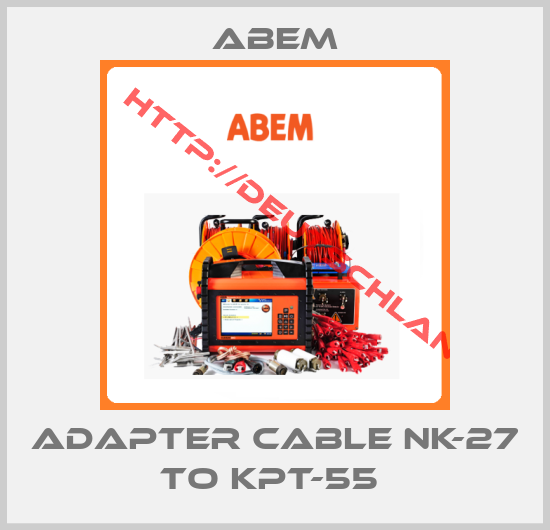 ABEM-Adapter cable NK-27 to KPT-55 