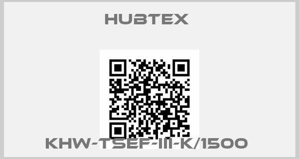 Hubtex -KHW-TSEF-III-K/1500 