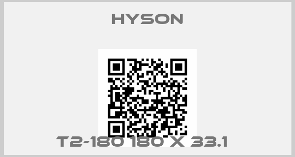 Hyson-T2-180 180 x 33.1  