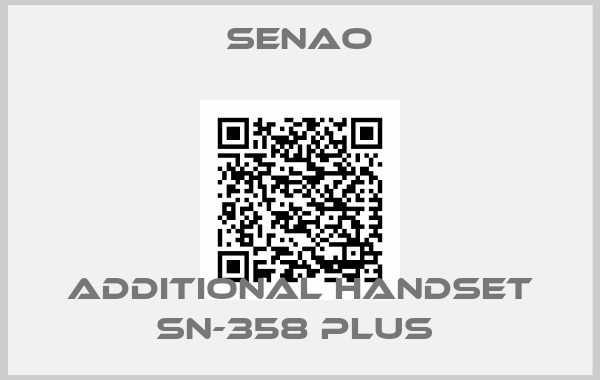 Senao-Additional Handset SN-358 PLUS 