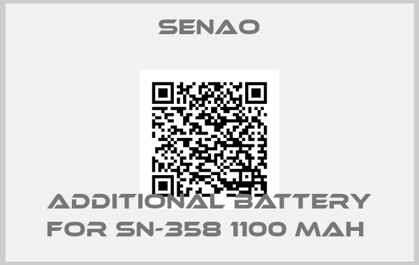 Senao-Additional Battery for SN-358 1100 mAh 