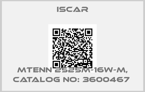 Iscar-MTENN 2525M-16W-M, Catalog No: 3600467 