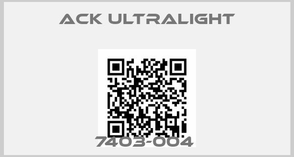 ACK ULTRALIGHT-7403-004 