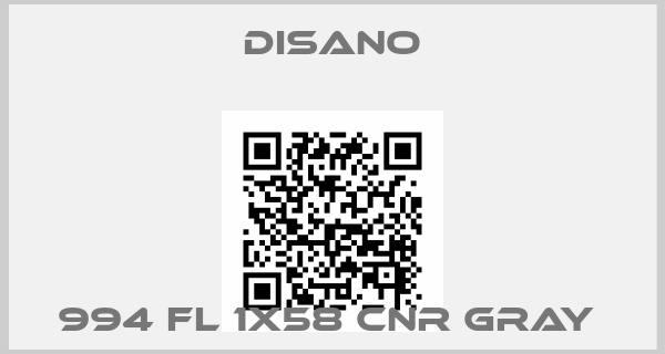 Disano-994 FL 1X58 CNR GRAY 