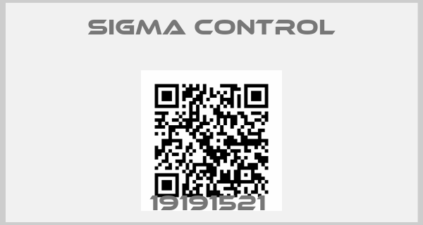 SIGMA CONTROL-19191521 