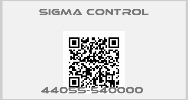 SIGMA CONTROL-440SS-540000 