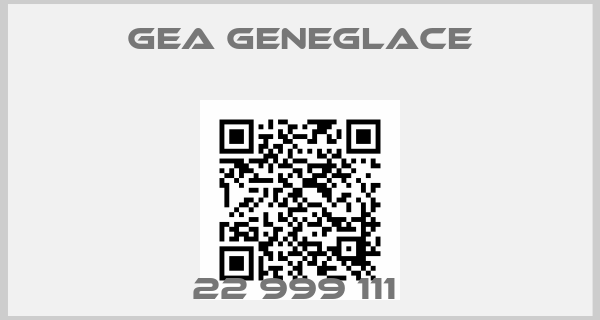 GEA geneglace-22 999 111 