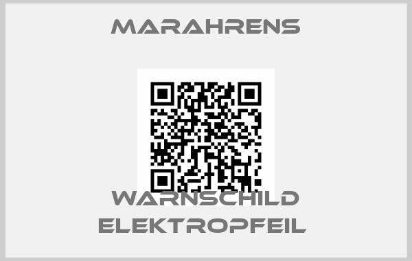 Marahrens-WARNSCHILD ELEKTROPFEIL 