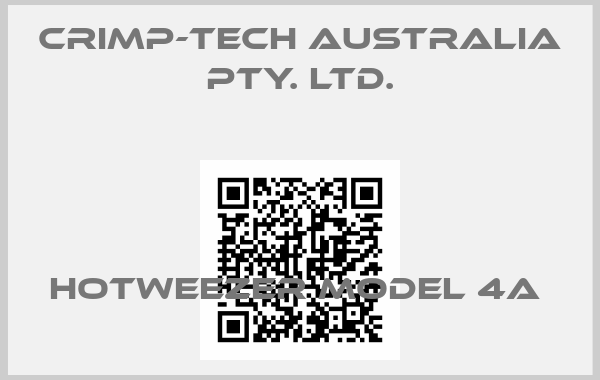 CRiMP-TECH Australia Pty. Ltd.-Hotweezer Model 4A 
