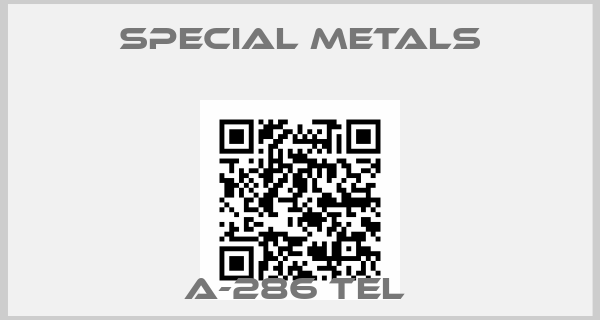 Special Metals-A-286 tel 