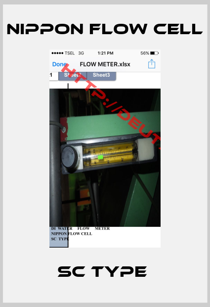 NIPPON FLOW CELL-SC TYPE 