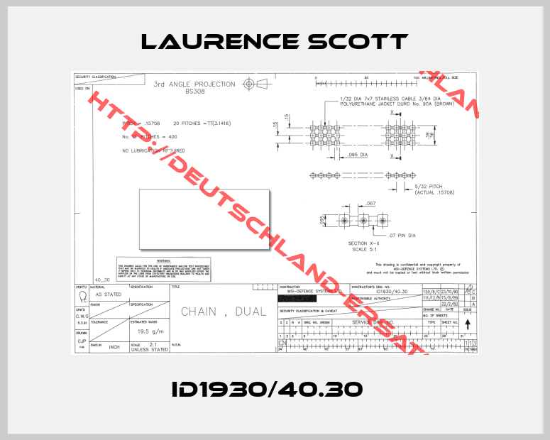 Laurence Scott-ID1930/40.30  