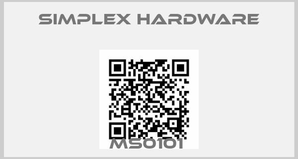 Simplex Hardware-MS0101 