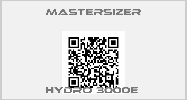 Mastersizer-Hydro 3000E 