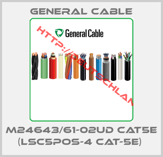 General Cable-M24643/61-02UD CAT5e (LSC5POS-4 CAT-5E) 