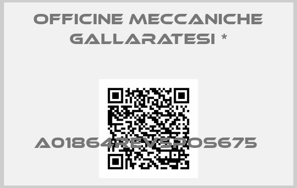 Officine Meccaniche Gallaratesi *-A01864REV5POS675 