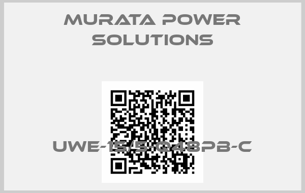 Murata Power Solutions-UWE-15/5-Q48PB-C