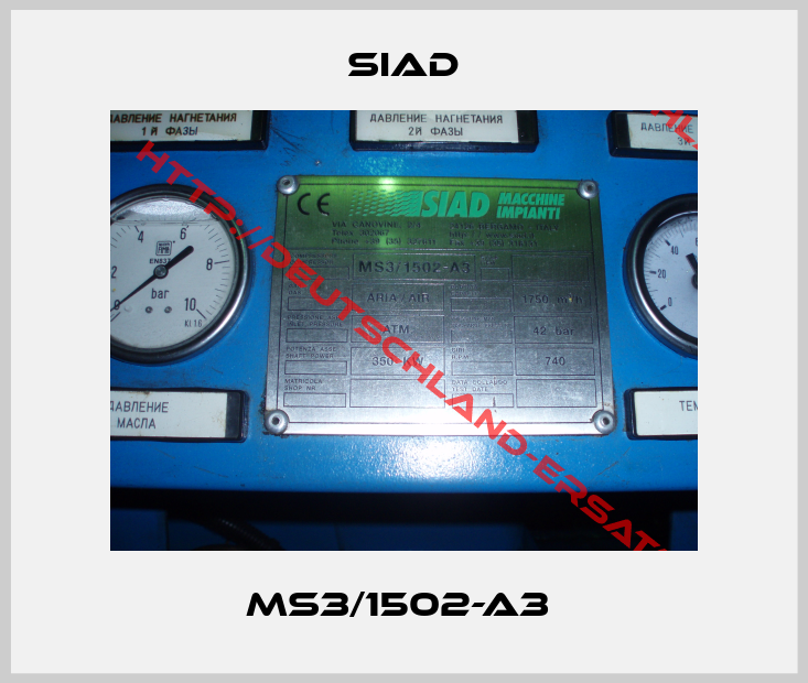 SIAD-MS3/1502-A3 