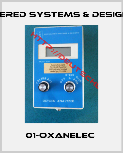 Engineered Systems & Designs, Inc.-01-OXANELEC 