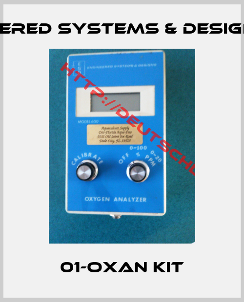Engineered Systems & Designs, Inc.-01-OXAN Kit