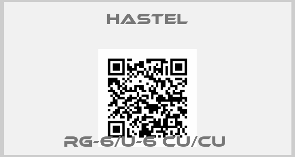 Hastel-RG-6/U-6 CU/CU 