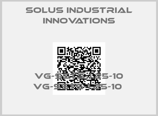 SOLUS INDUSTRIAL INNOVATIONS-VG-SSTS-1.25-10 VG-SSTS-1.25-10 